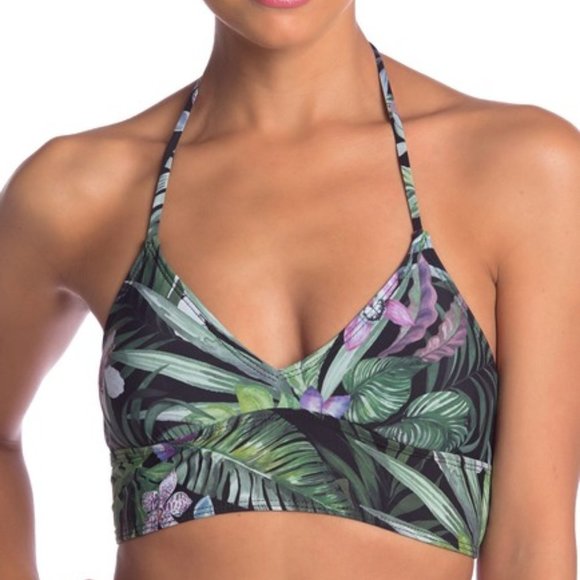 VYBSWIM Other - SOLD! VYB Synthetic Print Crop Bikini Top